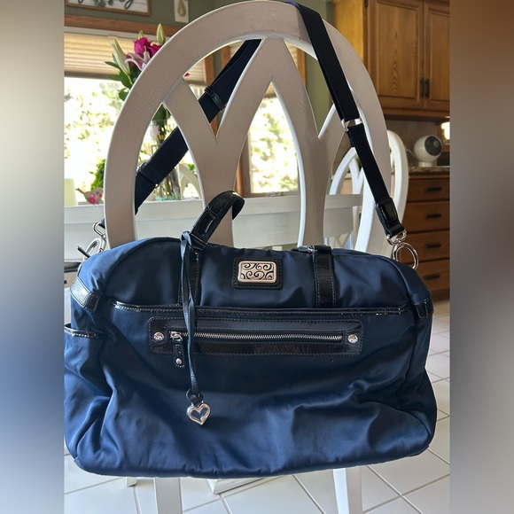 Brighton Handbags - Brighton Navy Blue Tote Bag